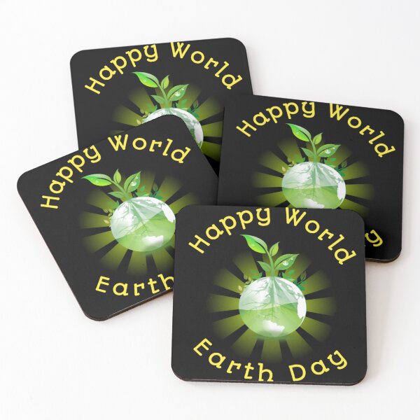 Item preview, Happy World Earth Day | SM Typography Tshirt designed and sold by SM Typography T-shirt.