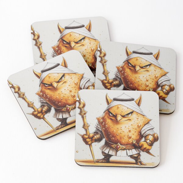 Item preview, Arabian Sambosa Knight – The Brave Golden Warrior  designed and sold by Blueangelgal.
