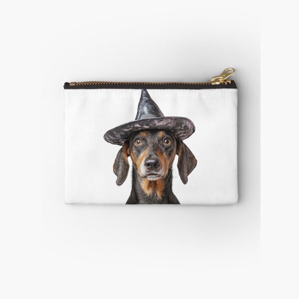Item preview, Harrier Dog Wearing Halloween Witch Hat designed and sold by LazyOwlStore.