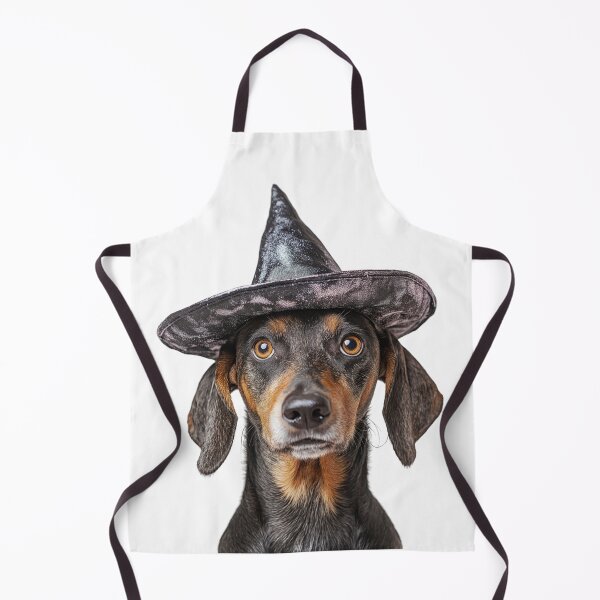 Item preview, Harrier Dog Wearing Halloween Witch Hat designed and sold by LazyOwlStore.