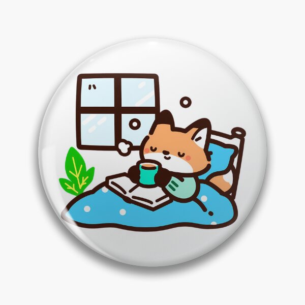 Item preview,  A Fox Relaxing at Home designed and sold by Elinotes.