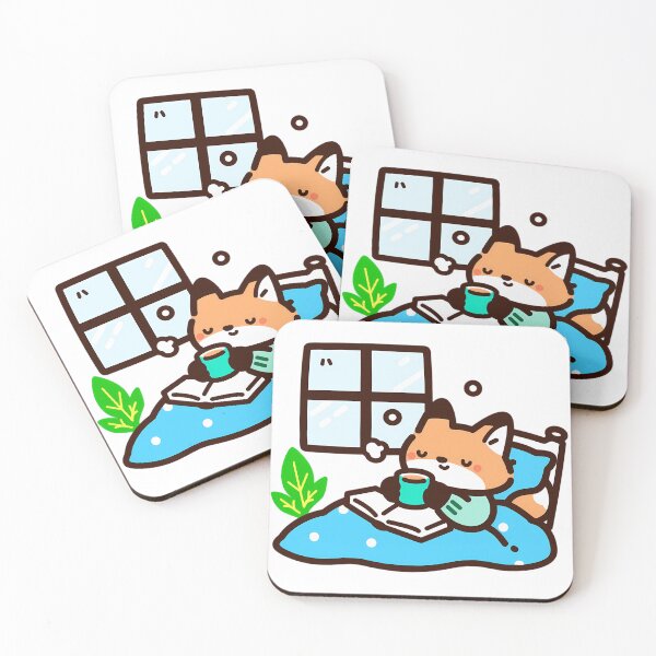 Item preview,  A Fox Relaxing at Home designed and sold by Elinotes.