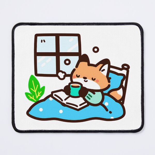 Item preview,  A Fox Relaxing at Home designed and sold by Elinotes.