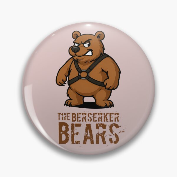 Item preview, The Berserker Bears – Bear in a Harness designed and sold by gayishdesign.