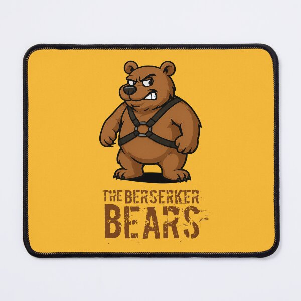 Item preview, The Berserker Bears – Bear in a Harness designed and sold by gayishdesign.