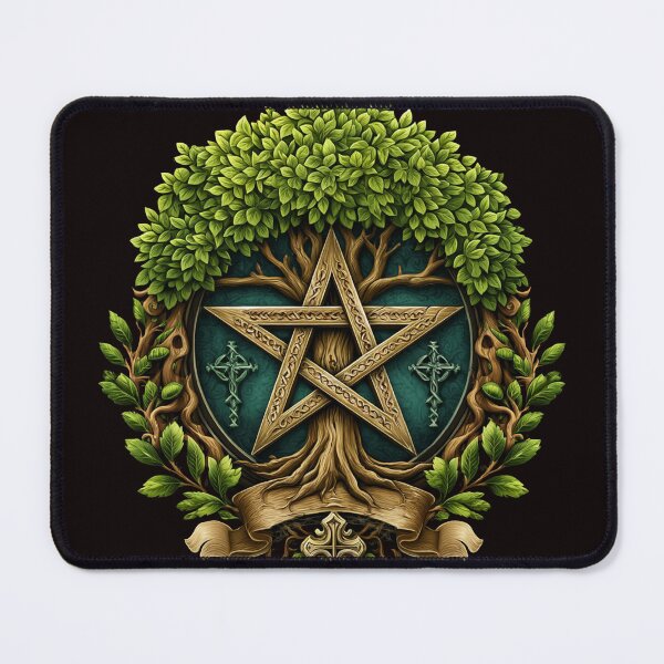 Item preview, Green Witch Tree Spirit designed and sold by MyMagicalPlace.