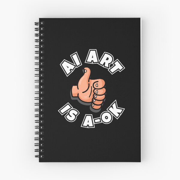 Item preview, AI Art is A-OK (five finger thumbs up) designed and sold by messy-nessie.