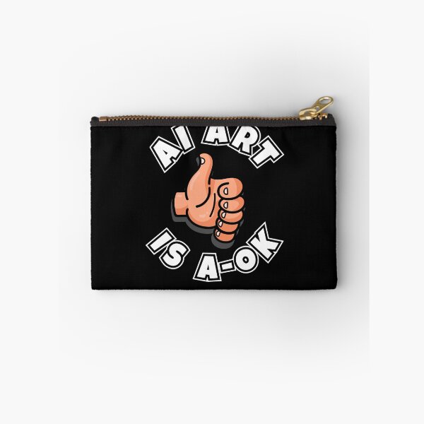 Item preview, AI Art is A-OK (five finger thumbs up) designed and sold by messy-nessie.