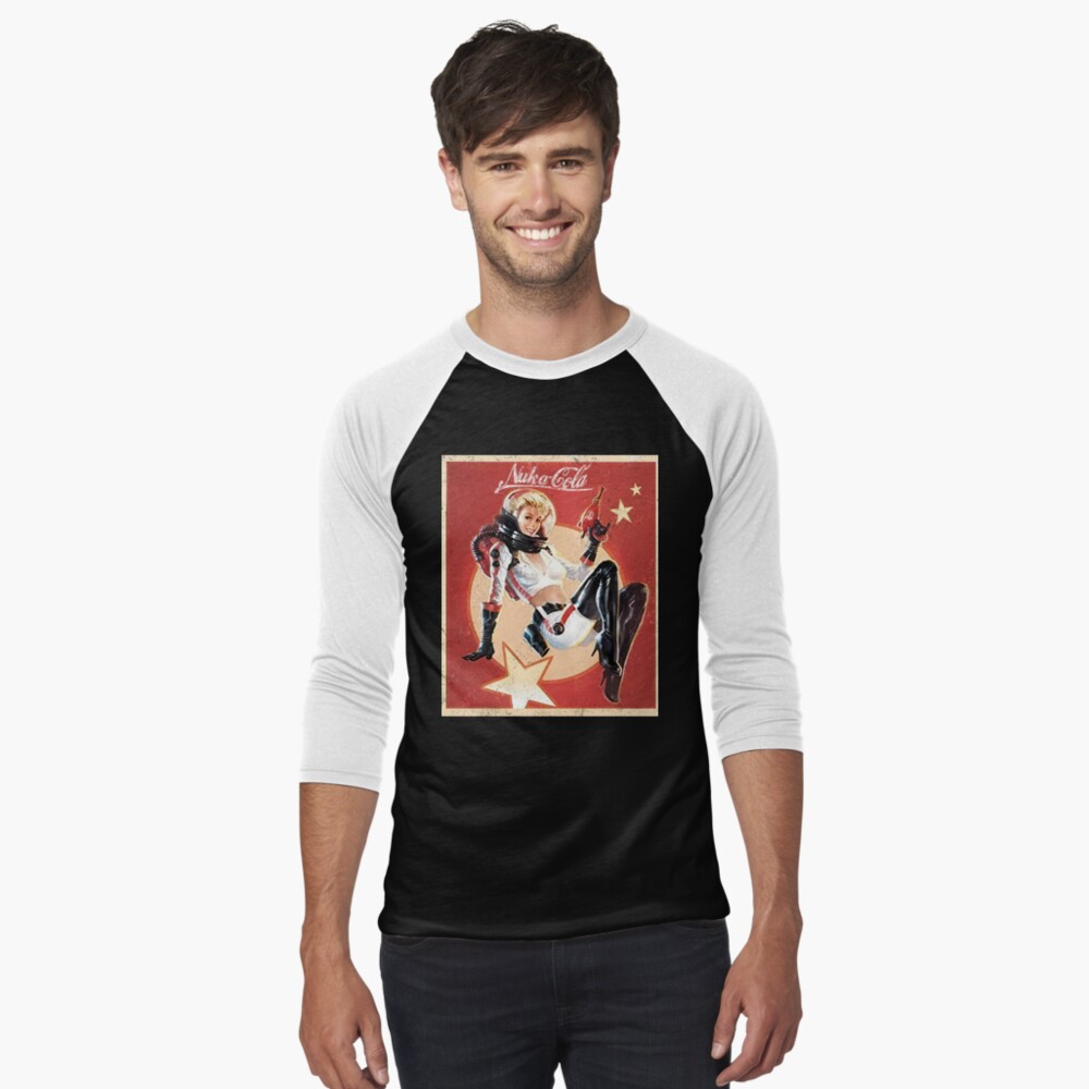 Vista previa del artículo con la obra «Camiseta ¾ estilo béisbol», diseñado y vendido por Johnsonplm.