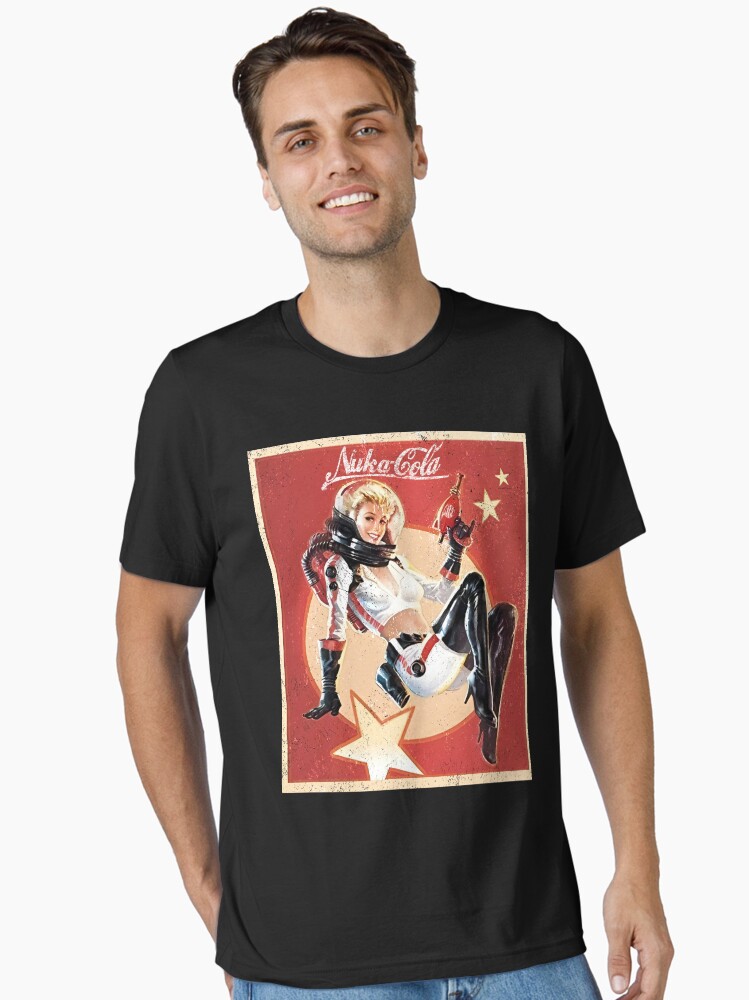 Imagen 2 de 7, Camiseta esencial con la obra Divertidas consecuencias de Nuka-Cola, diseñada y vendida por Johnsonplm.