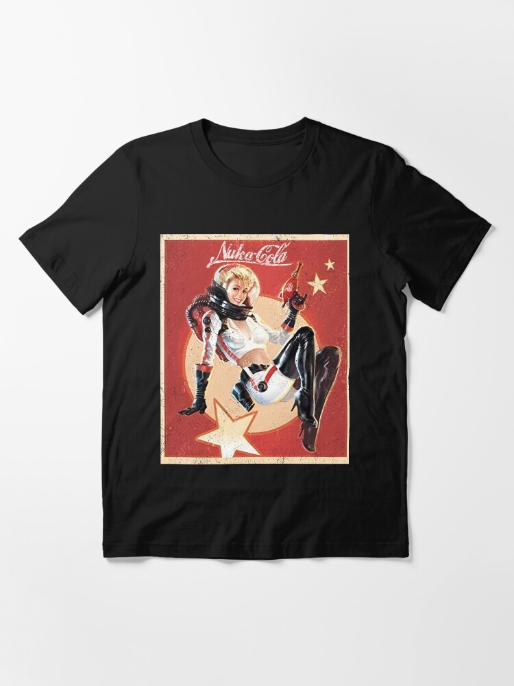 Imagen 3 de 7, Camiseta esencial con la obra Divertidas consecuencias de Nuka-Cola, diseñada y vendida por Johnsonplm.