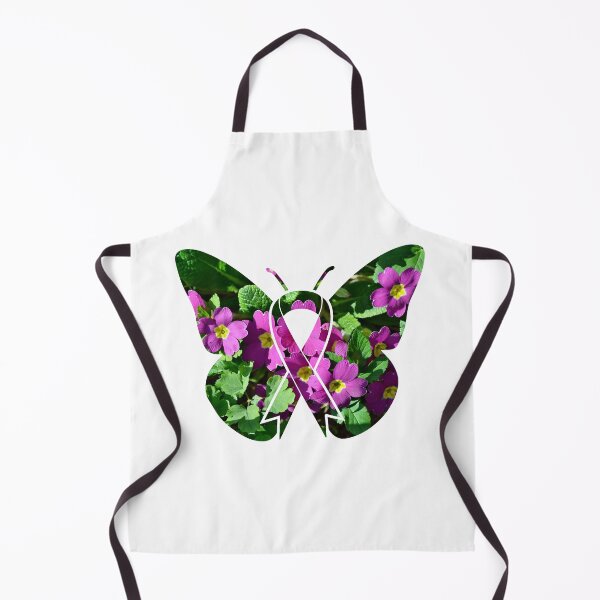 Item preview, Butterfly ribbon with primrose against cancer designed and sold by Marcu Ioachim.