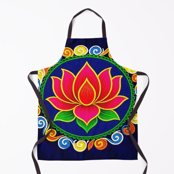 Item preview, Pink Lotus/muggu/ kolam/Lotus Flower Rangoli powder designed and sold by ShreecreatE.