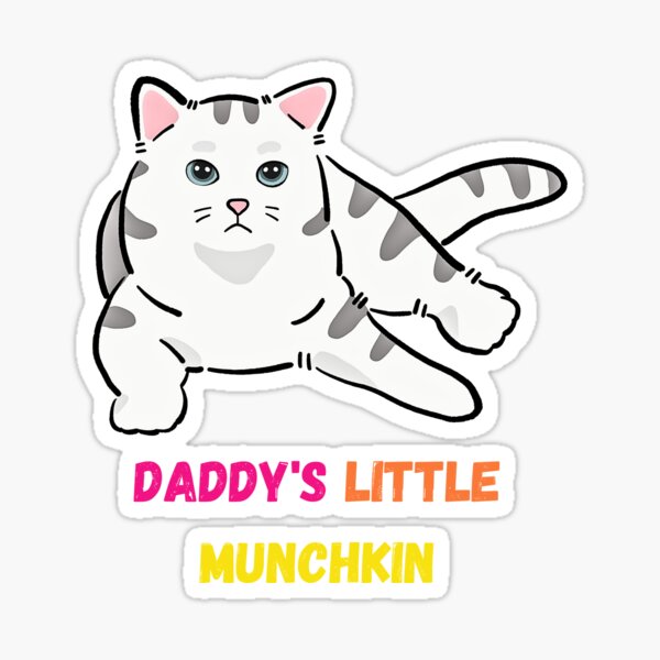 Item preview, daddy's little munchkin designed and sold by BadmintonArt.