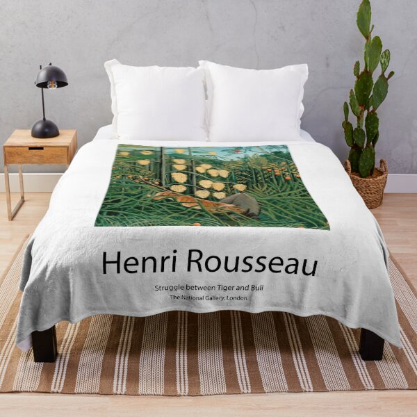 Item preview, Henri Rousseau exhibition poster designed and sold by paulrommer.