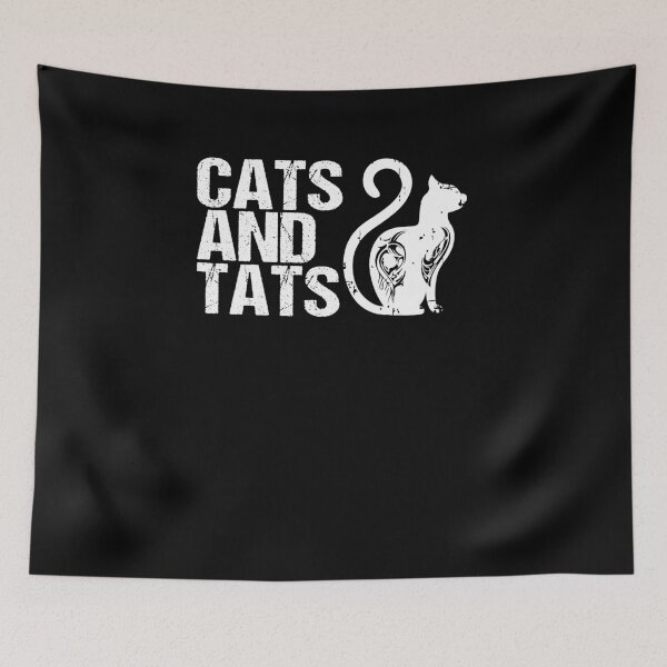 Item preview, Cats And Tats designed and sold by TeeTimeGuys.