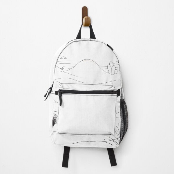 Item preview, Minimalist Mountain and Ocean Waves Line Art – Serene Nature Design designed and sold by Leo-stella.
