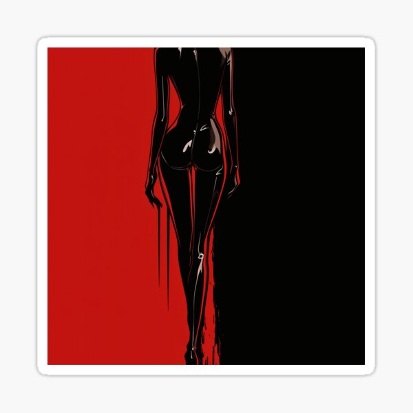 Item preview, Red latex art print designed and sold by Carnival-dsgn.