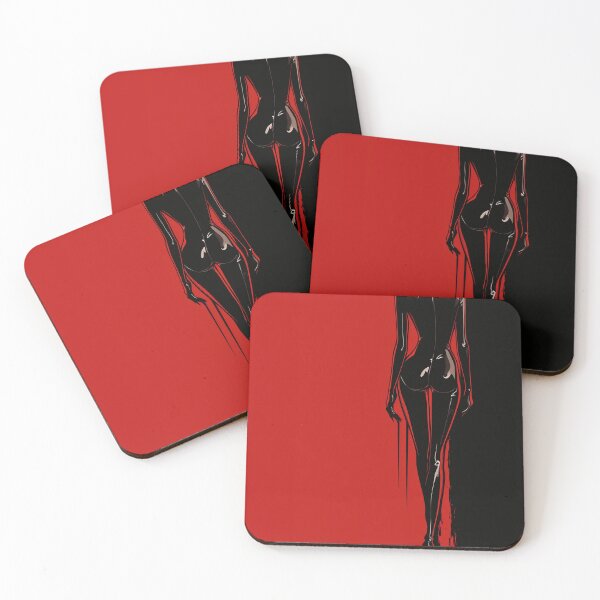 Item preview, Red latex art print designed and sold by Carnival-dsgn.