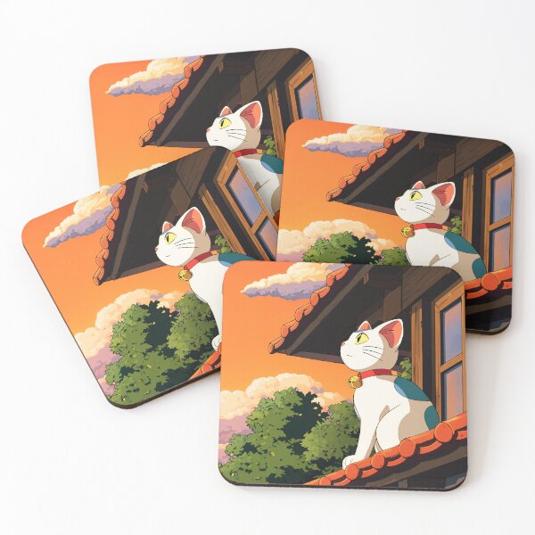 Item preview, Lucky Cat at Sunset designed and sold by SuperNovaDesigns.