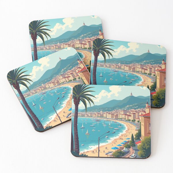 Item preview, Cannes Travel Poster, Perfect Gift for Travel Enthusiasts, Vintage Style Wall Art, France Wall art for home decor, Cannes print. designed and sold by Thegalleryshop1.