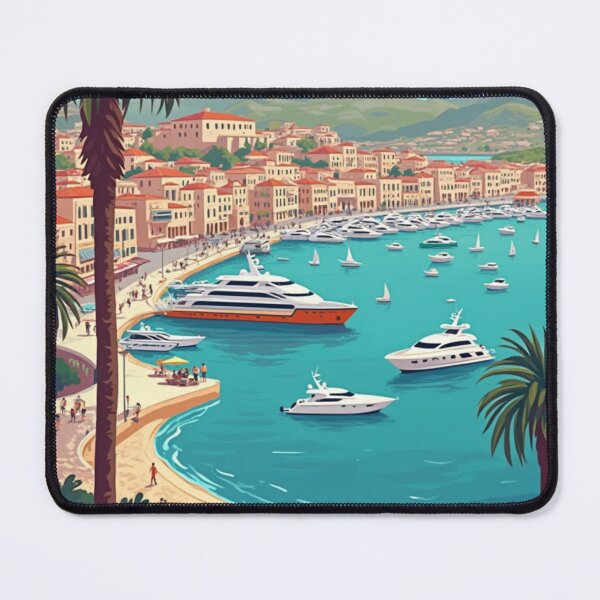 Item preview, Cannes Travel Poster, Perfect Gift for Travel Enthusiasts, Vintage Style Wall Art, France Wall art for home decor, Cannes print. designed and sold by Thegalleryshop1.