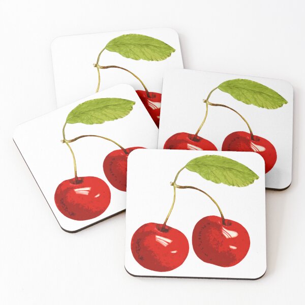 Item preview, Vintage Red Cherries Illustration designed and sold by Jann3s_Ts.