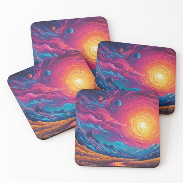 Item preview, Cosmic Vortex Above Alien Canyon Path designed and sold by REPTISLAV.