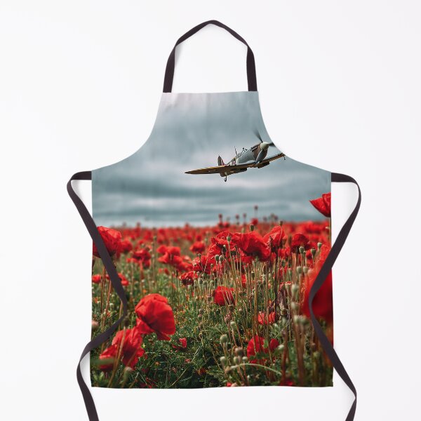 Item preview, Spitfire Over The Poppies designed and sold by Skyframe Aviation.