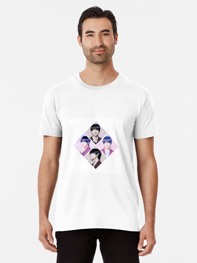 Bts V Kim Taehyung Diamond Print T Shirt By Deltaxmark Redbubble