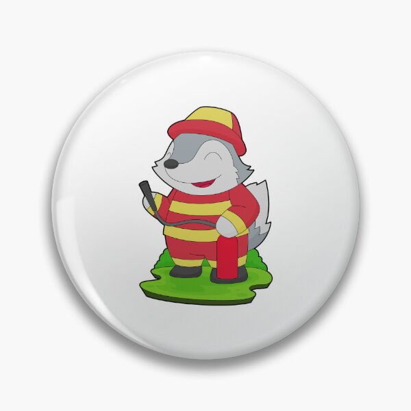 Item preview, Wolf Firefighter Fire extinguisher Fire department designed and sold by Snabdesign84.