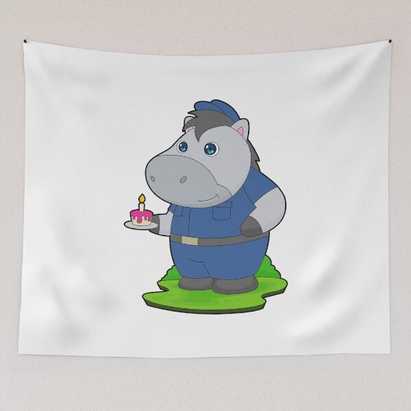 Item preview, Horse Cop Birthday Police designed and sold by Snabdesign84.