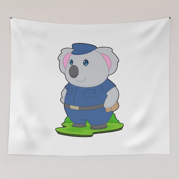 Item preview, Koala Cop Police hat Police designed and sold by Snabdesign84.