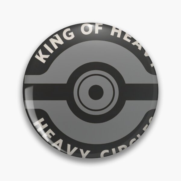 Item preview, King of Heavy Circles Black and White designed and sold by HunkyShirtGuy.