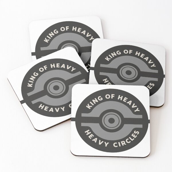 Item preview, King of Heavy Circles Black and White designed and sold by HunkyShirtGuy.