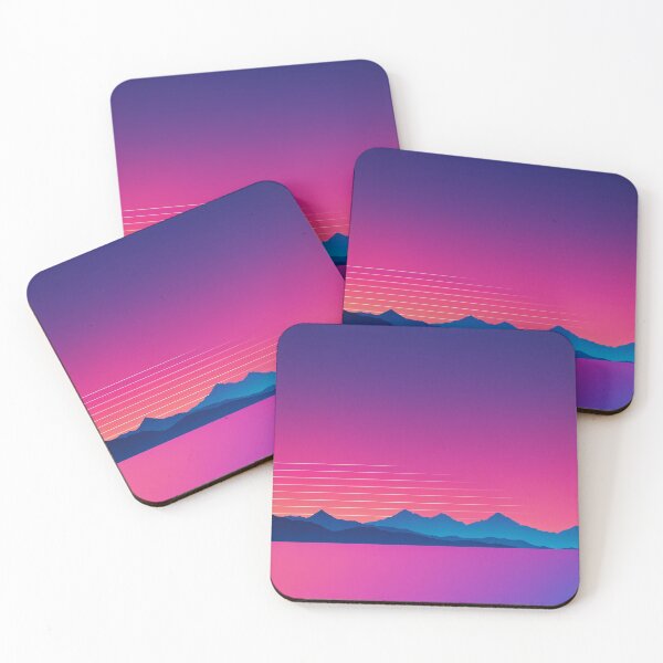 Item preview, Retro Horizon with Mountain and Water designed and sold by REPTISLAV.