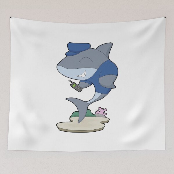 Item preview, Shark Cop Microphone Police designed and sold by Snabdesign84.