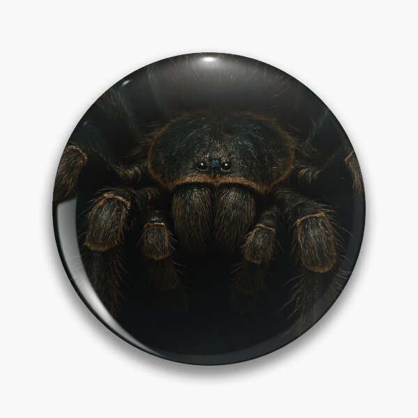 Item preview, "Venomous Silence – Migale on an Emerald Background" designed and sold by GalenaDeco.