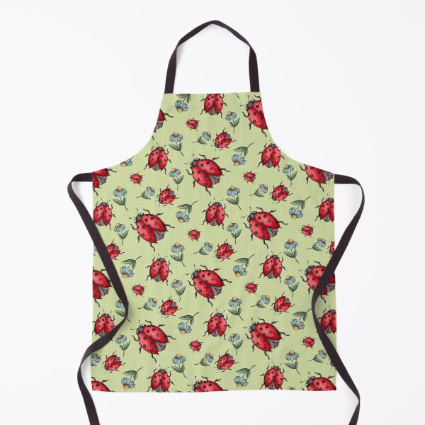 Item preview, Ladybug and Daisy Repeat seamless pattern designed and sold by NelenaArt.