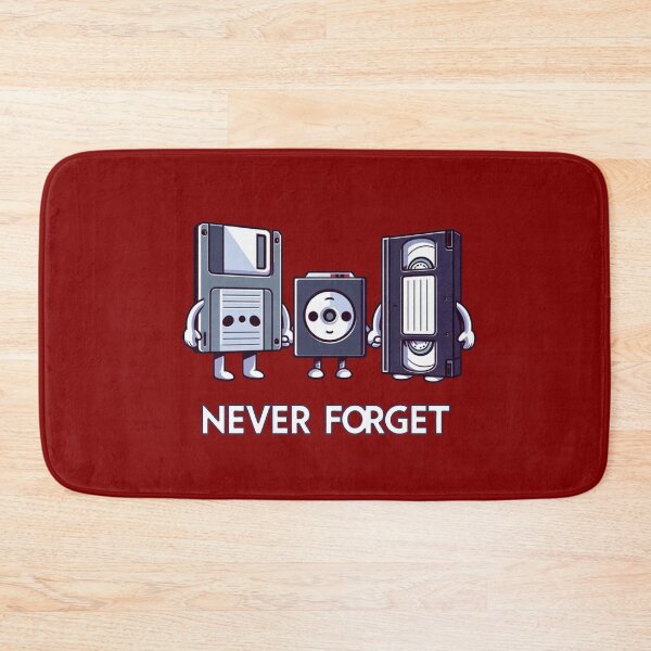 Item preview, Never Forget Mens Cassette Tape VHS Music Old School Mens Retro Funny T Shirt designed and sold by Samtorio.