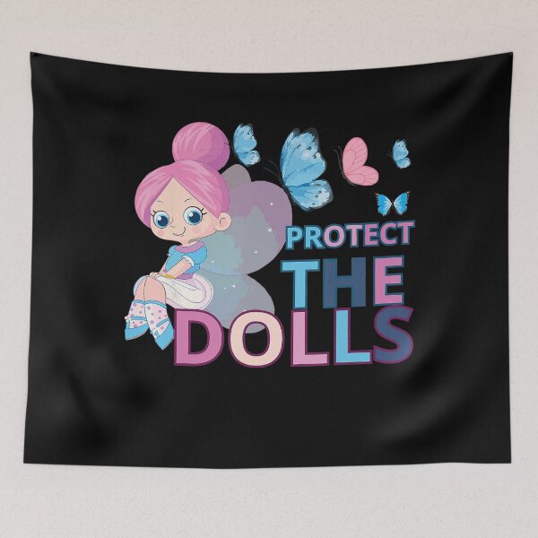 Item preview, Protect The Dolls Transgender Women Solidarity Pride Month designed and sold by SpeedyPrints.