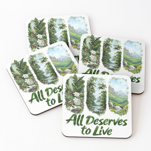 Item preview, All Deserves to Live Nature Art designed and sold by MajeStreet.