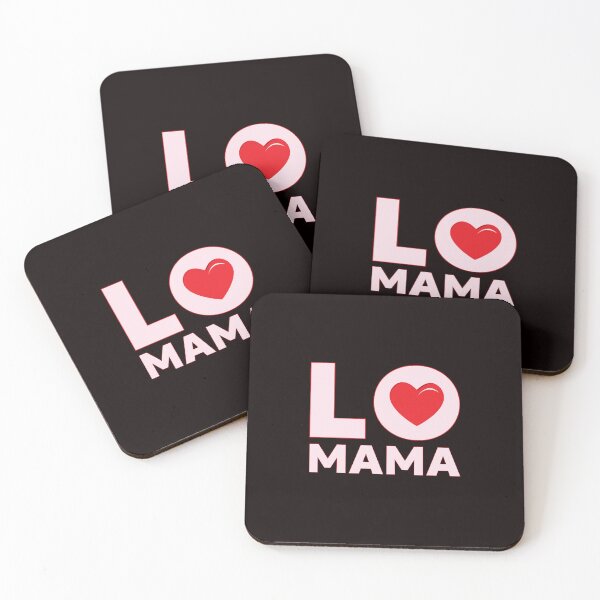 Item preview, LOVE MAMA | Minimalist Heartfelt Typography Design designed and sold by Combat Skies.