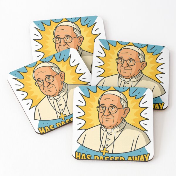 Item preview, RIP Pope Francis Memorial Design designed and sold by Aryabek.