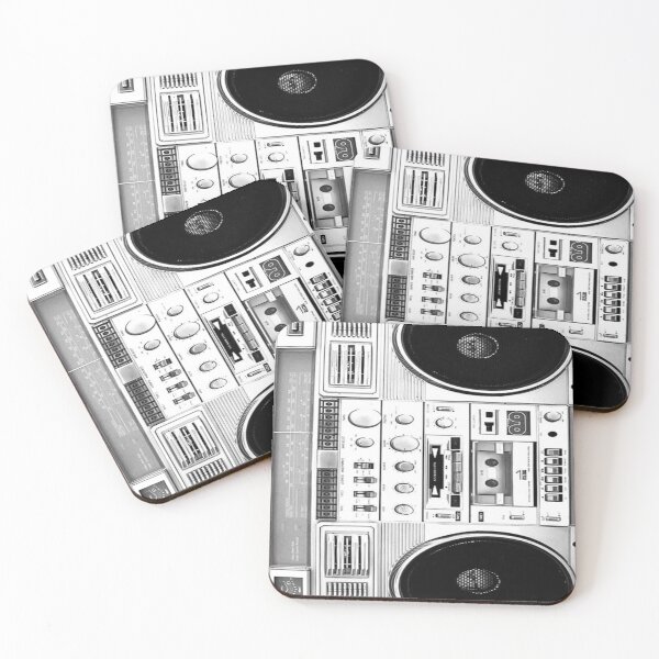 Item preview, 37 Silver BoomBox,Most Recent, Most Popular, Most Sale designed and sold by alkamhfashion.
