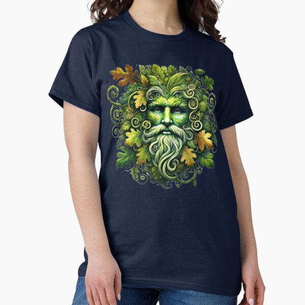 Aperçu de l'œuvre T-shirt L'homme vert créée et vendue par Johan Proud Blade.