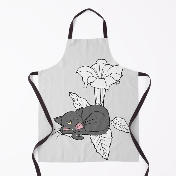 Item preview, Luna kitten with datura flower designed and sold by ElPiskillo.