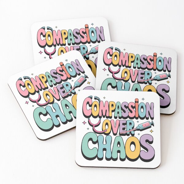 Item preview, Compassion Over Chaos — Vibrant Medical Care Illustration designed and sold by Giuggimade.