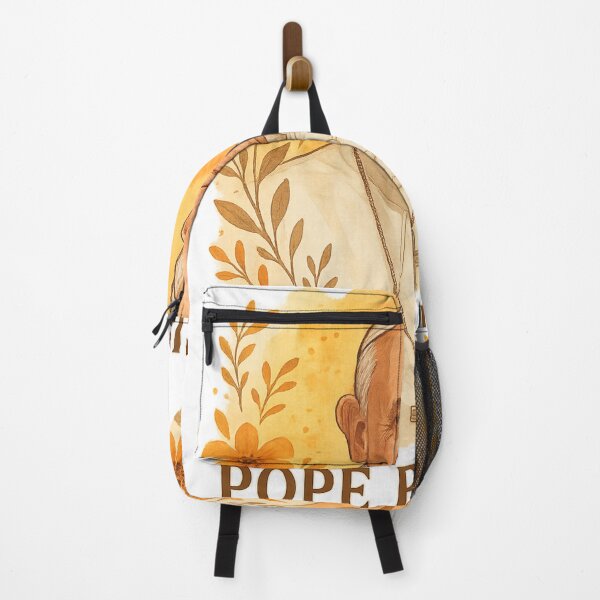 Item preview, Floral Watercolor Tribute – In Loving Memory Pope Francis designed and sold by Aryabek.
