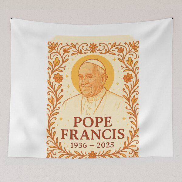 Item preview, Papal Quote Memorial – RIP Pope Francis 1936–2025 designed and sold by Aryabek.